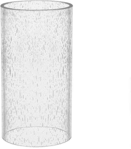 Amazon.com: Sunwo Glass Shade Straight Cylinder Glass Lamp Shade